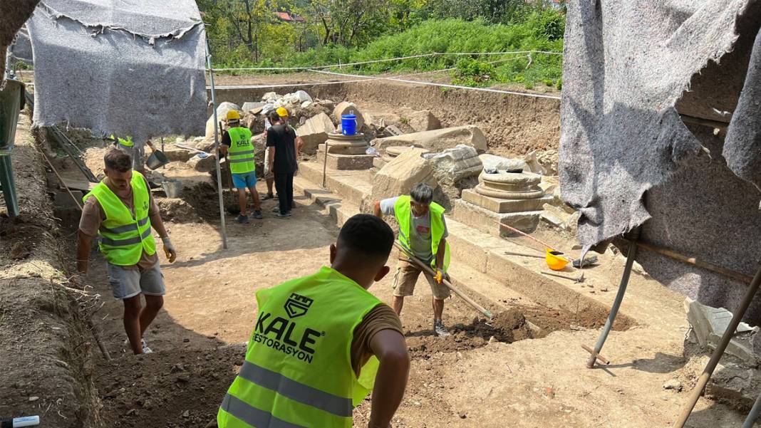 Anıtsal yapı gün yüzüne çıkıyor: Batı Karadeniz'de bir ilk 6